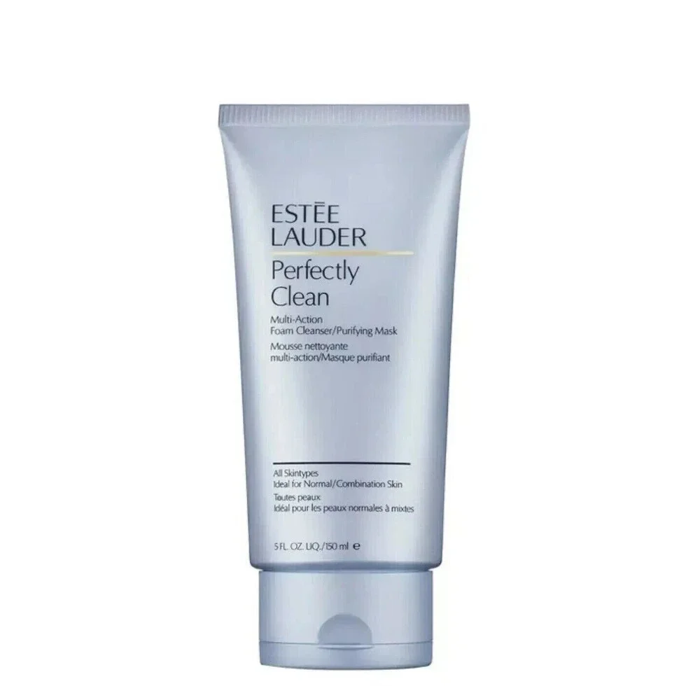 Estee Lauder Perfectly Clean Multi-Action Foam Cleanser/Purif ying Mask 5.0 Oz